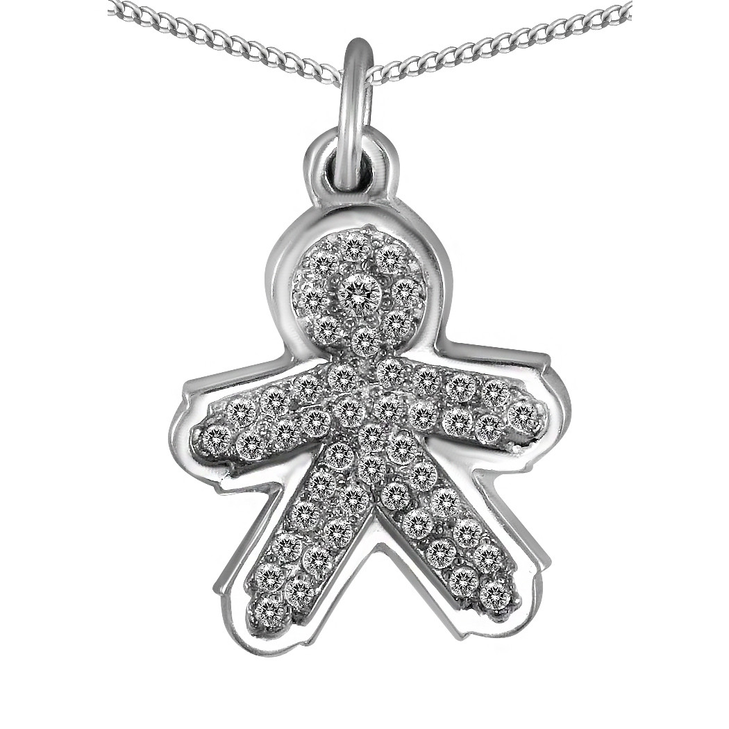 

Подвеска Twiddle jewelry с кубическим цирконием 2.20 г (П130)