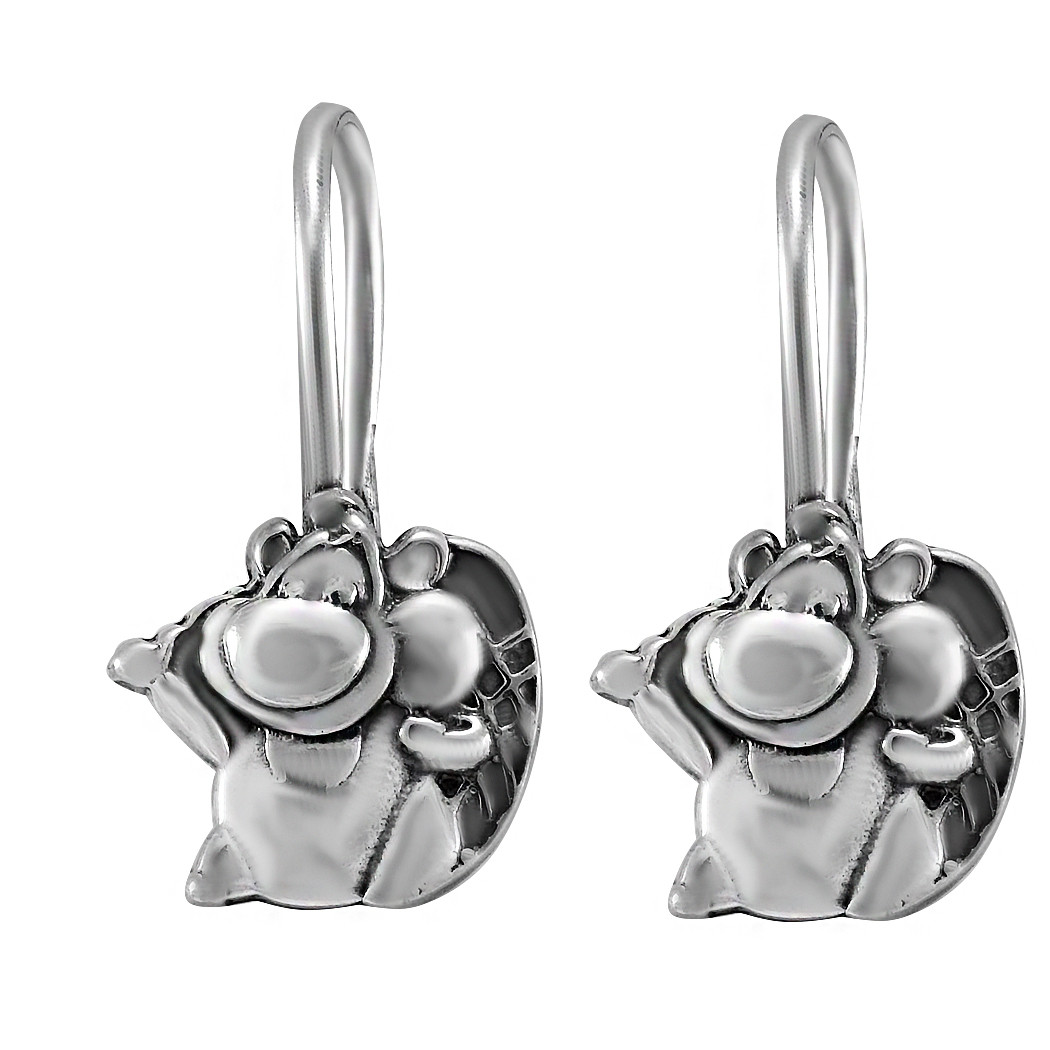 

Серьги Twiddle jewelry Мишки 3.22 г (С048)