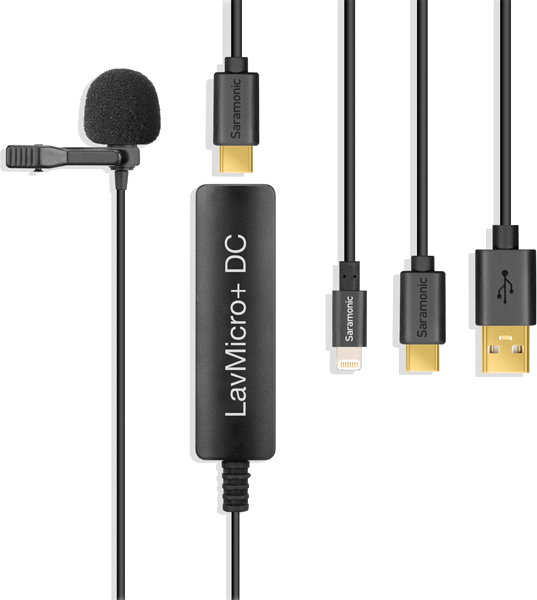 

Микрофон Saramonic LavMicro+ DC