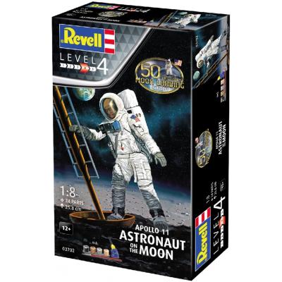 

Сборная модель Revell Астронавт на Луне. Миссия Аполлон 11; 1:8 (4009803895253)