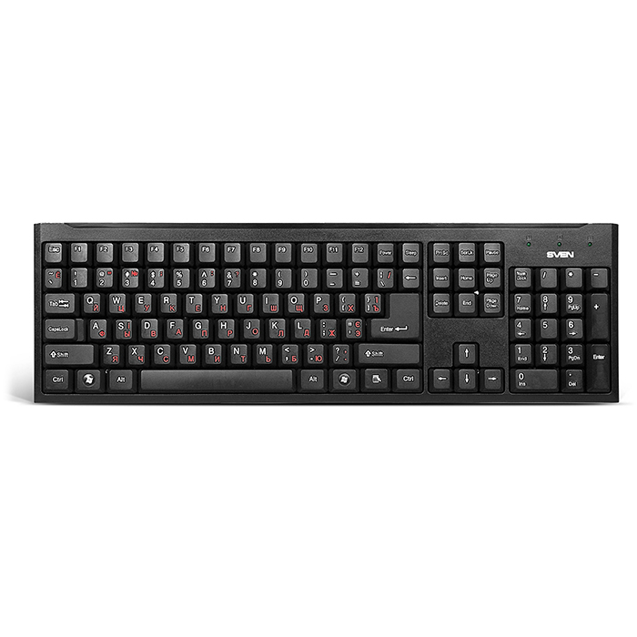 

Клавиатура Sven 303 Standard Power Black USB+PS/2