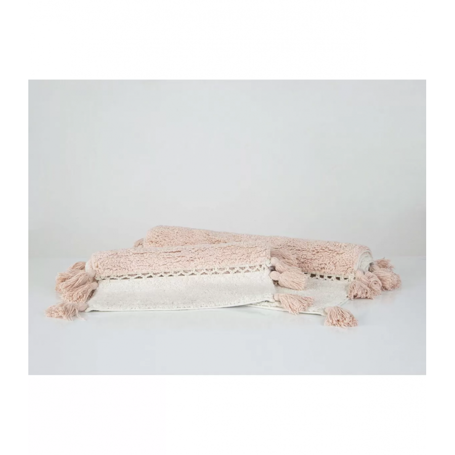 

Набор ковриков Irya - Venus rose розовый 60*90+40*60