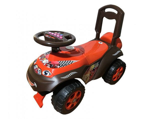 

Каталка-толокар DOLONI TOYS "Машинка", красная
