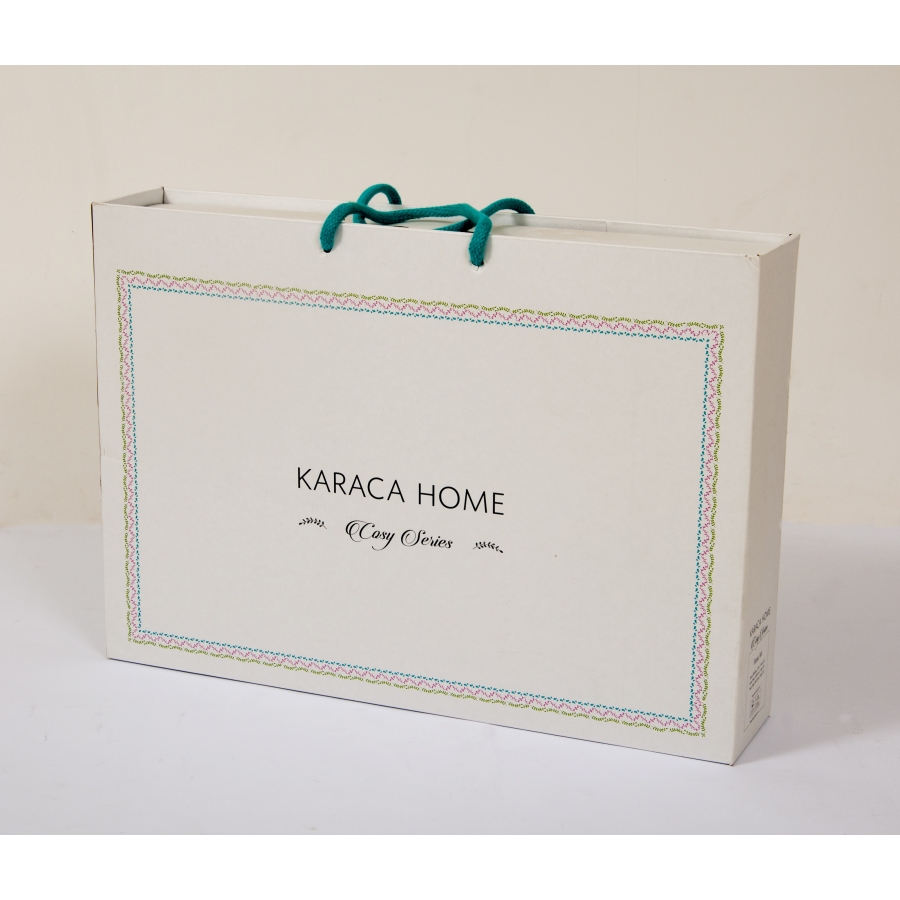 

Набор халат с полотенцем Karaca Home - Linus S/M 2017 50*90+85*150