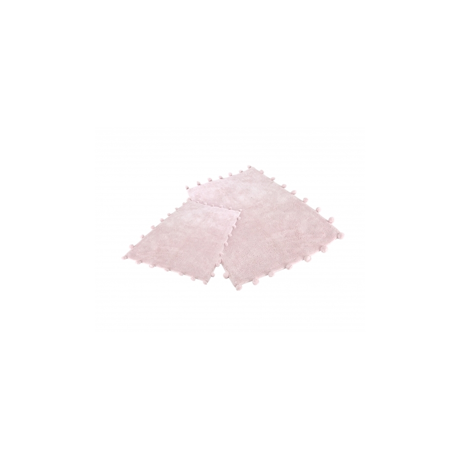 

Набор ковриков Irya - Alya pembe розовый 60*90+40*60