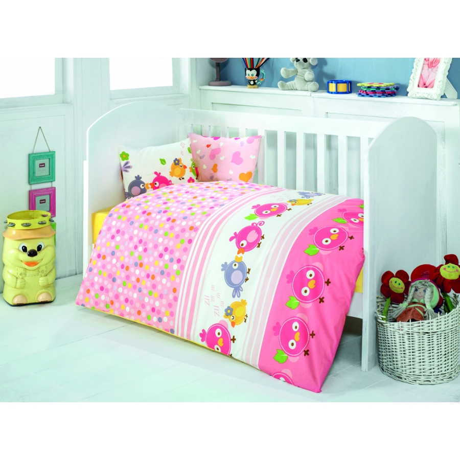 

Детское постельное белье для младенцев Eponj Home - Zuzu Pembe