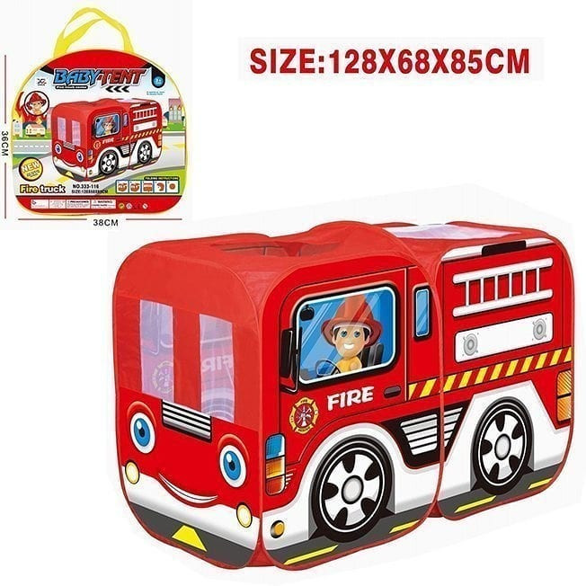 

Детская палатка Bambi Fire (Пожарная) 85х68х128 см R91088-M5783RED