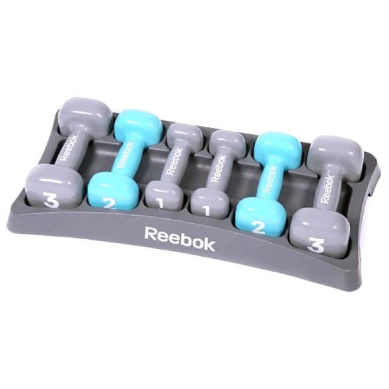 

Гантели для фитнеса Reebok 1,2,3 кг х 2 шт., код: RAWT-11156