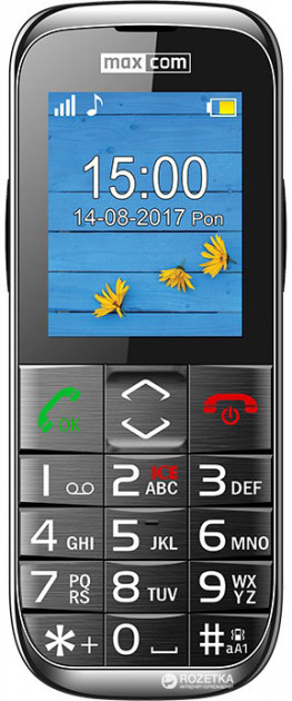 

Мобильный телефон Maxcom MM720 Black