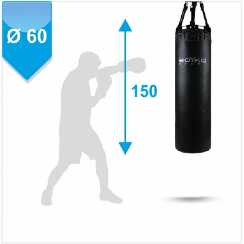 

Мешок боксерский цилиндрический Boyko-Sport 1500х600 мм, код: bs0412601305-BK