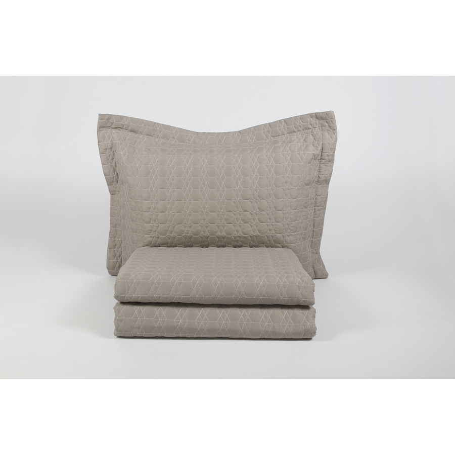 

Покрывало с наволочками Karaca Home - Edenia bej 2019-1 бежевый 240*230