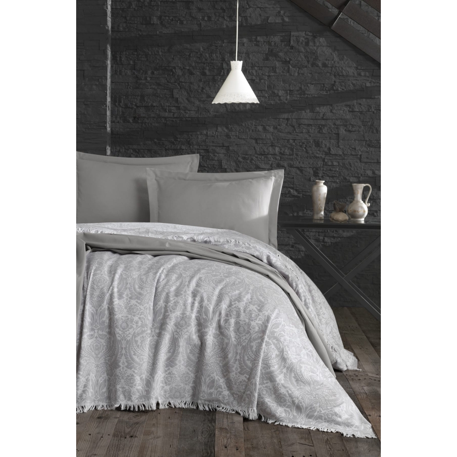 

Покрывало Eponj Home Naturel - Porto gri серый 240*260