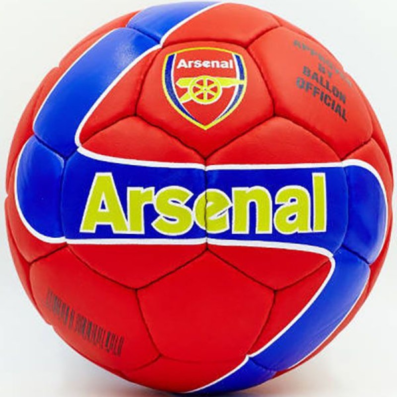 

Мяч футбольный PlayGame Arsenal, код: FB-0047A-443
