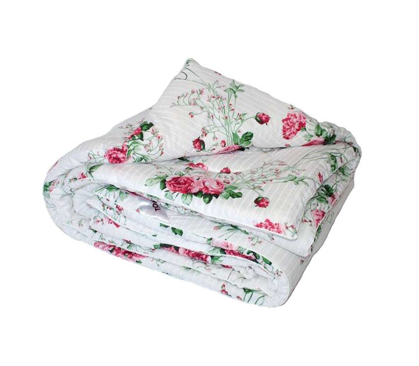 

Одеяло закрытое овечья шерсть (Поликоттон) Двуспальное Евро Moda (T-51091)