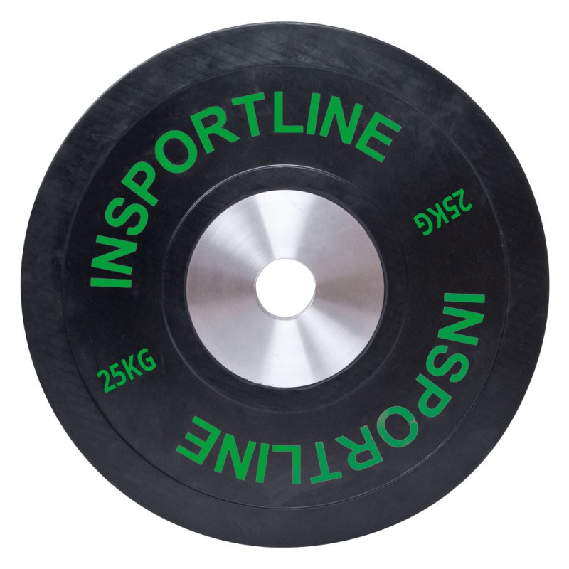 

Диск олимпийский обрезиненный Insportline Bumper Plate 25 кг, код: 10381-IN