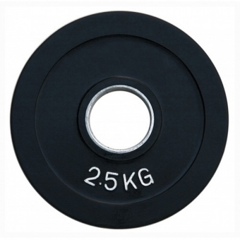 

Диск олимпийский обрезиненный Fitnessport черный 2,5 кг, код: RCP18-2.5