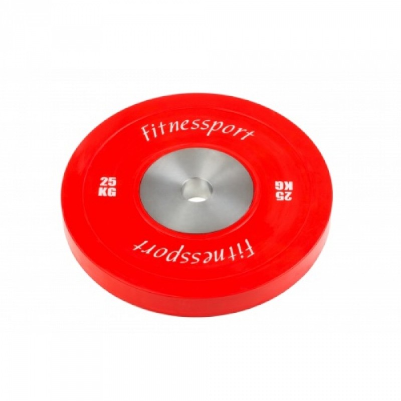 

Диск для кроссфита соревновательный Fitnessport красный 25 кг, код: RCP22-25