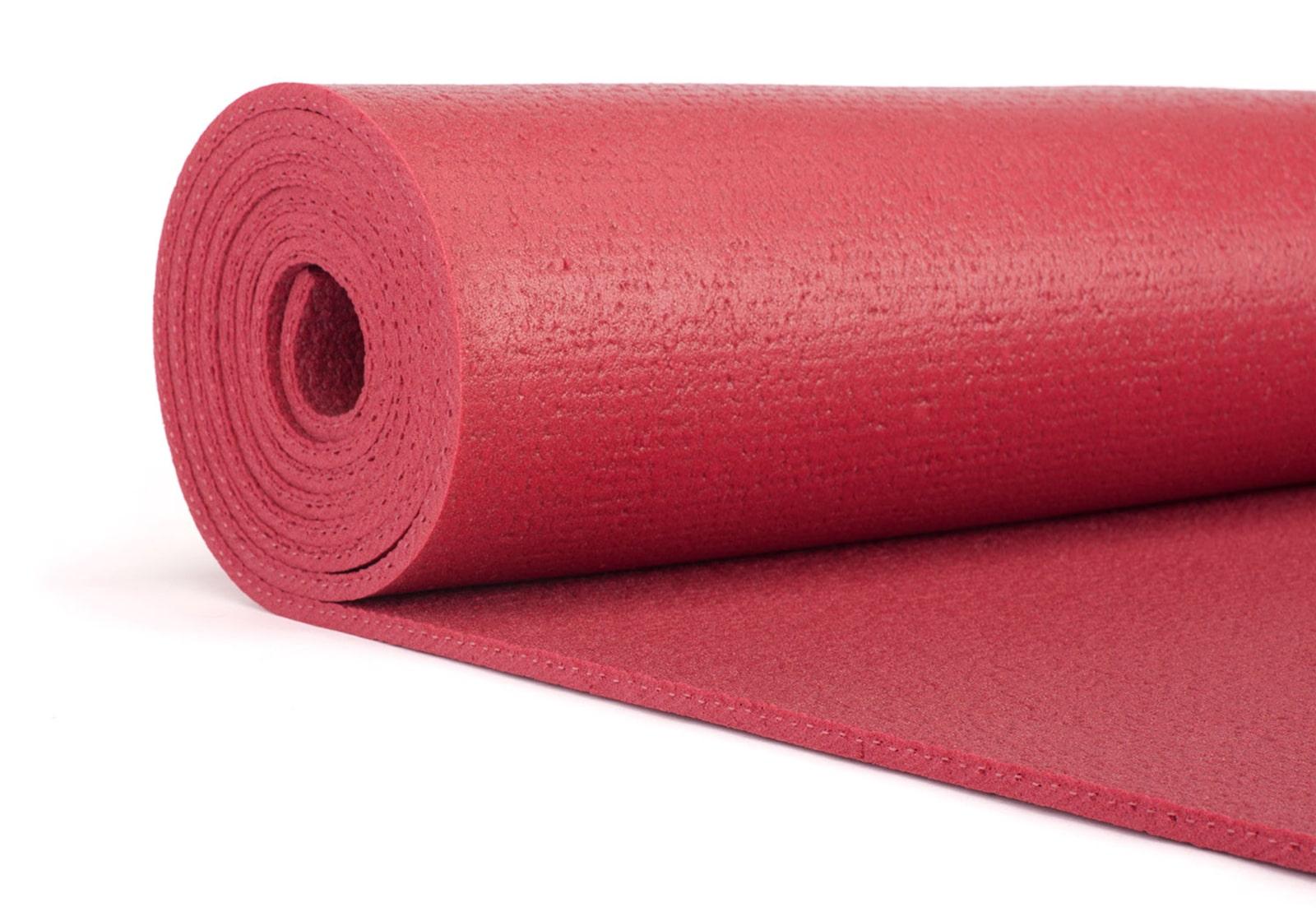 

Коврик для йоги Bodhi Rishikesh XL 200х60х0.5 см Красный