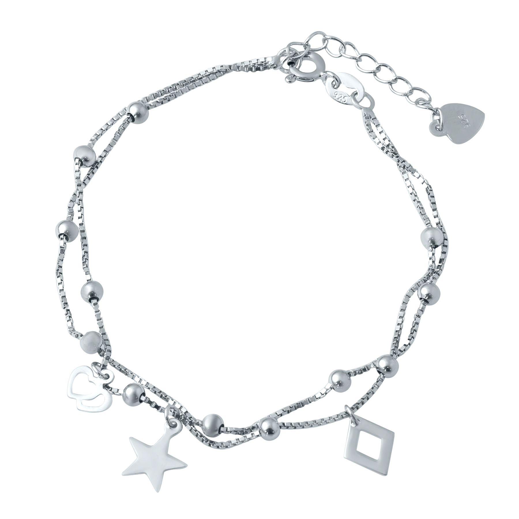 

Серебряный браслет MG без камней 1720 размер