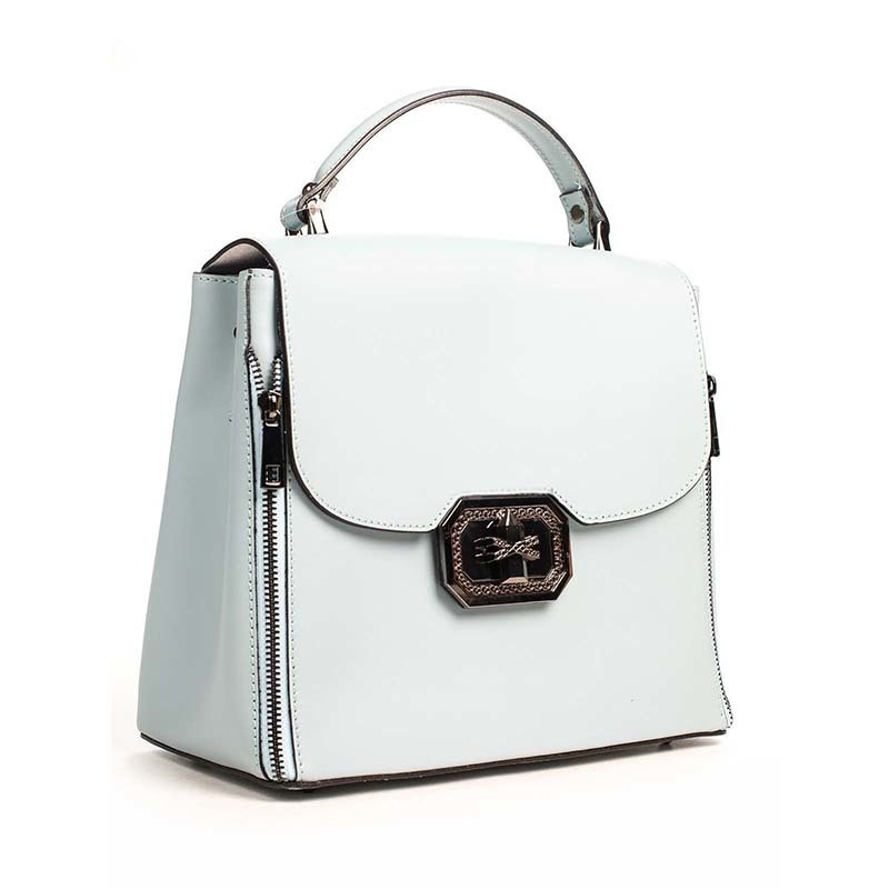 

Женская кожаная сумка Italian Bags Голубой