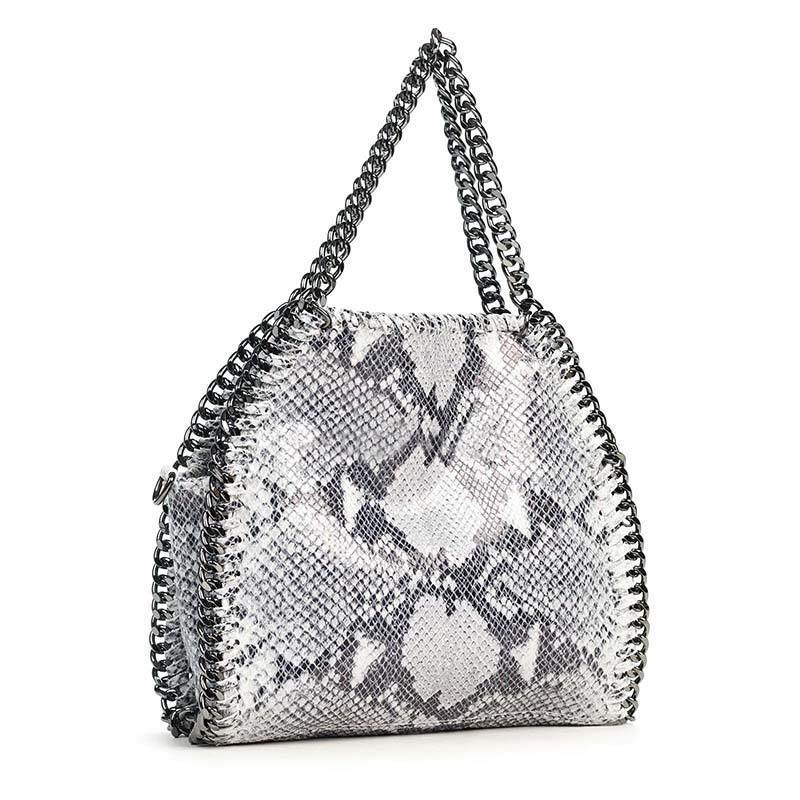 

Женская кожаная сумка-клатч Italian Bags Серый
