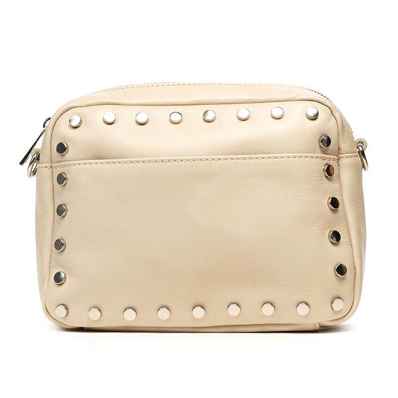 

Клатч кожаный Italian Bags Бежевый