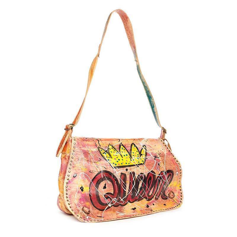 

Женская кожаная сумка Italian Bags Микс