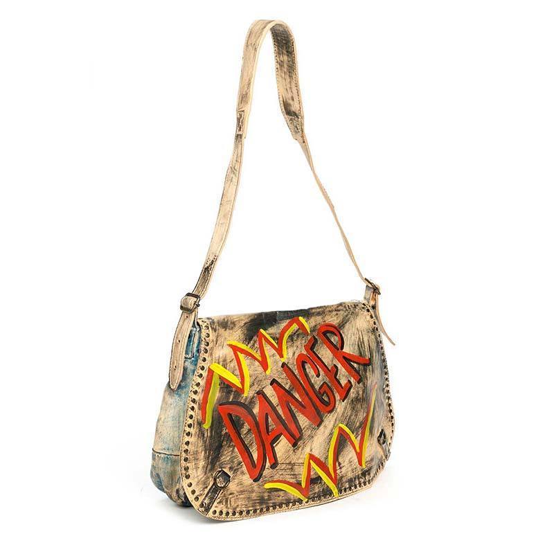 

Женская кожаная сумка Italian Bags Микс