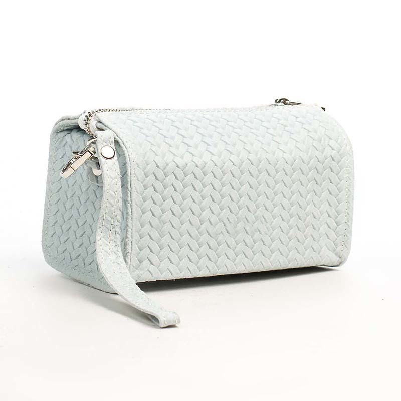 

Клатч кожаный Italian Bags Серый