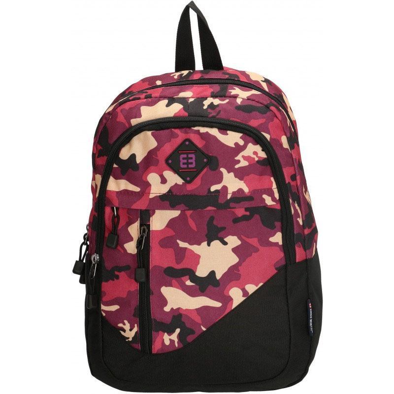 

Городской рюкзак Enrico Benetti La Coruna Cherry Camouflage с отд. для ноутбука 16л (Eb62040 984)
