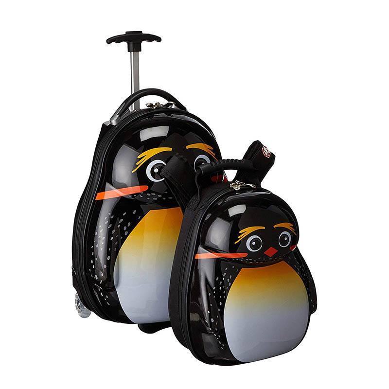 

Детский чемодан на 2 колесах + Рюкзак Heys TRAVEL TOTS Emperor Penguin 13.8+3.4л (He13030-3169-00)