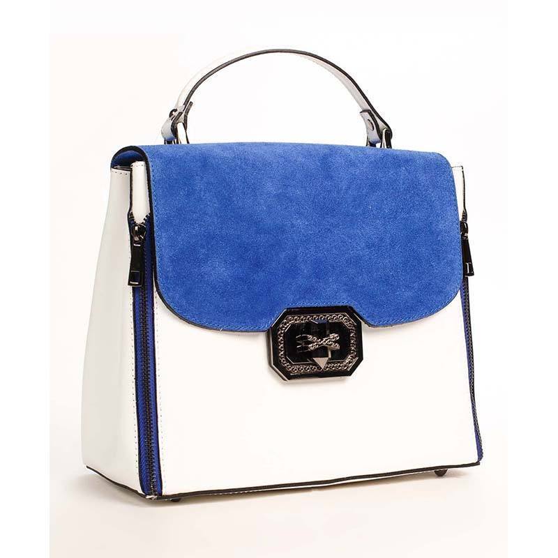 

Женская кожаная сумка Italian Bags Синий