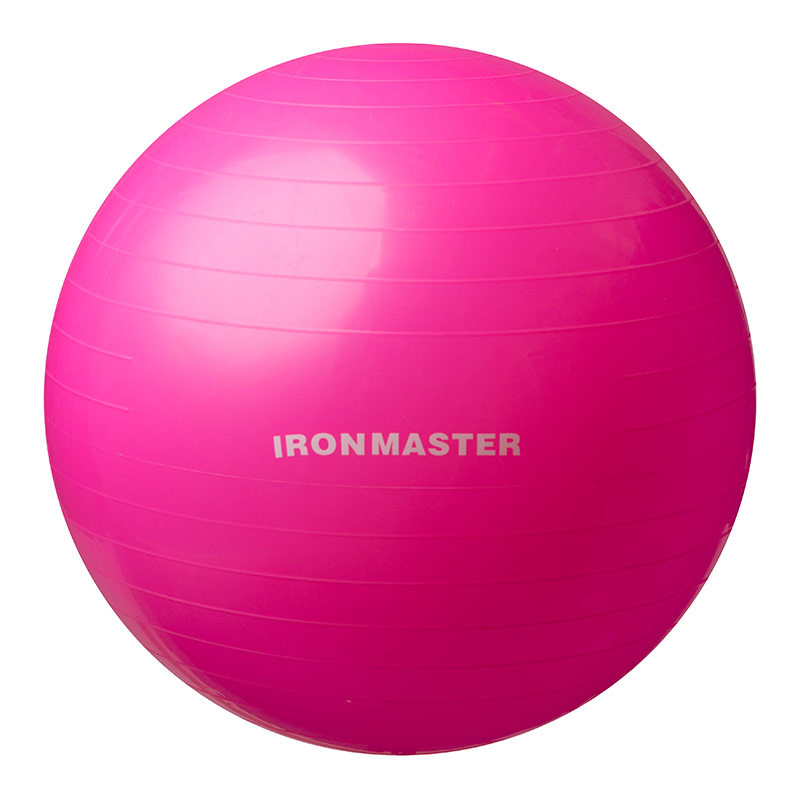 

Мяч фитнес D65см IronMaster розовый IR97402-65