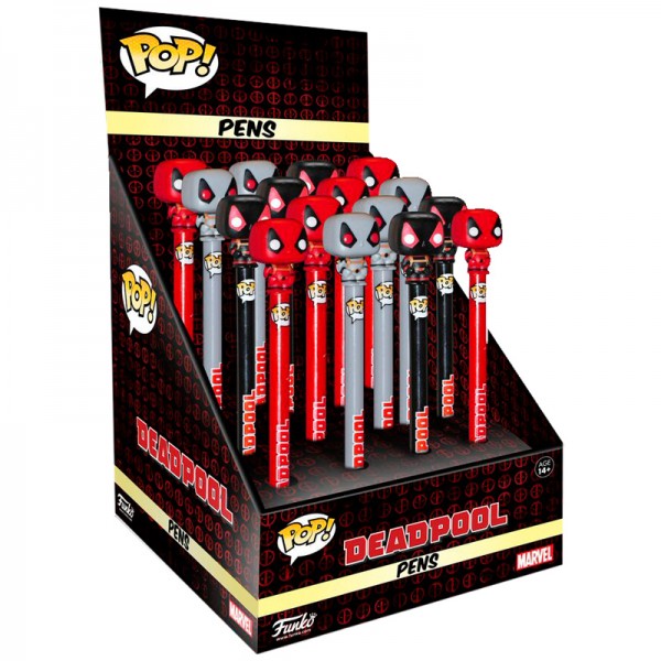 

Ручка Funko POP! Homewares - Pen Toppers: Deadpool (CDU 16 Pieces) 8471