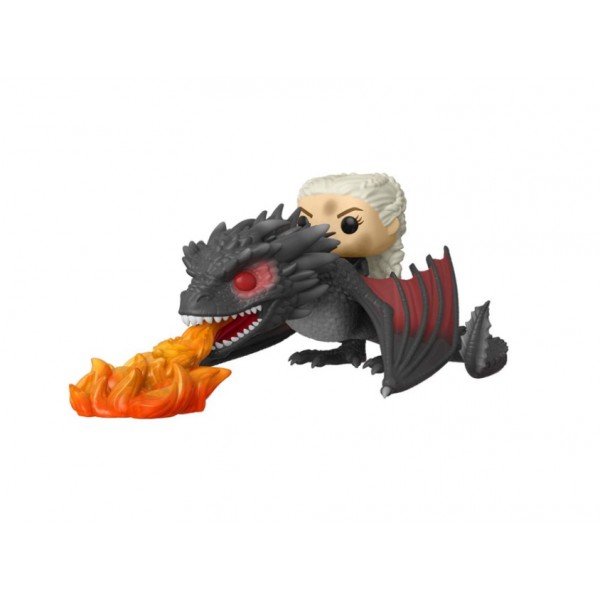 

Фигурка Funko POP! Rides Game of Thrones - Daenerys on Fiery Drogon Vinyl Figure, 45338, 10 см