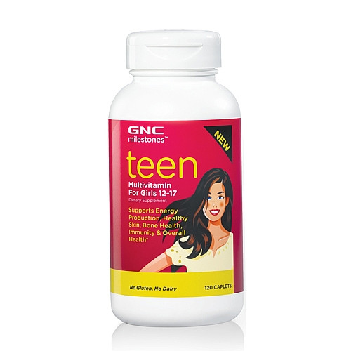 

Витаминно-минеральный комплекс GNC Teen Multivitamin for girls 12-17 120 капсул (103605)