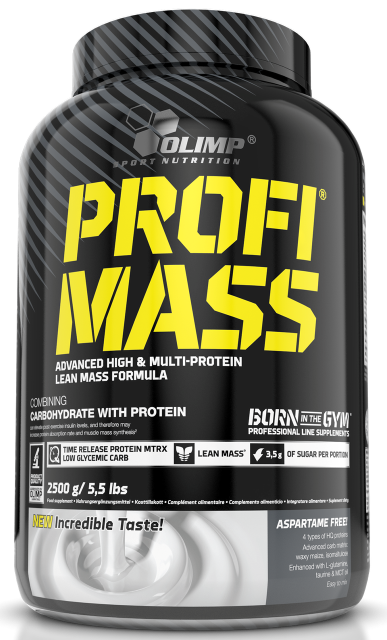 

Гейнер Olimp Labs Profi Mass 2500 грамм Клубника (101404-4)