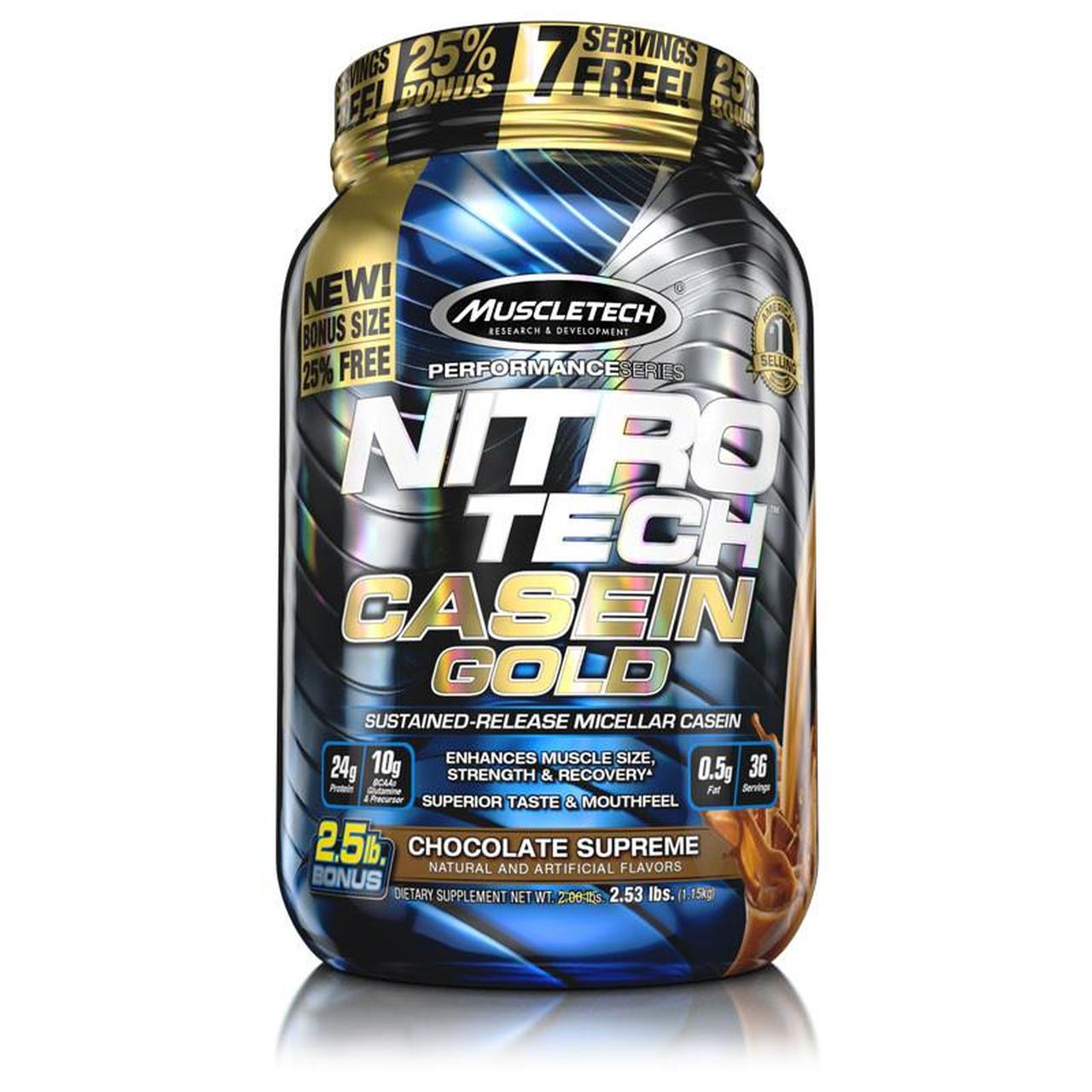 

Протеин MuscleTech Nitro Tech Casein Gold 1150 грамм Шоколад (104657-2)