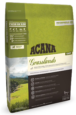 

Сухой корм ACANA Grasslands Cat для кошек всех пород, 340 г