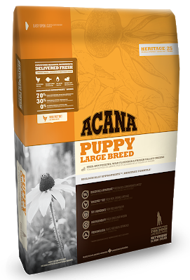 

Сухой корм ACANA Puppy Large Breed для щенков крупных пород с курицей, 11.4 кг
