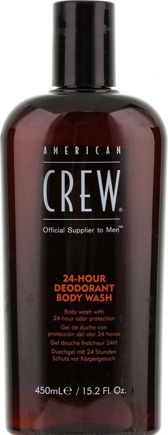 Акція на Гель для душа American Crew 24-Hour Deodorant Body Wash Защита от пота 24 часа 450 мл (669316078860) від Rozetka UA