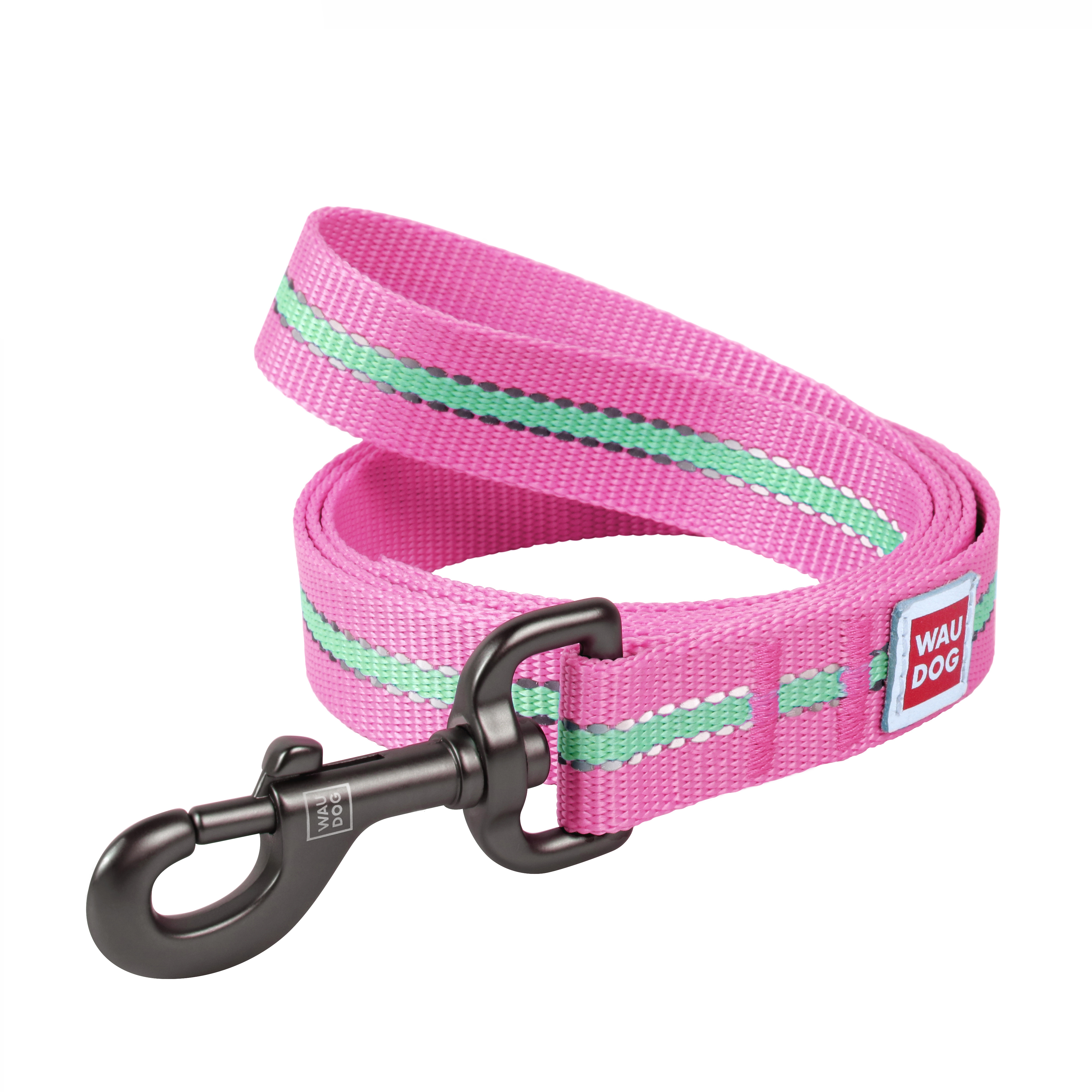 

Поводок для собак нейлоновый Collar WAUDOG Nylon, светящийся/светоотражающий, L, Ш 25 мм, Дл 122 см (45757)