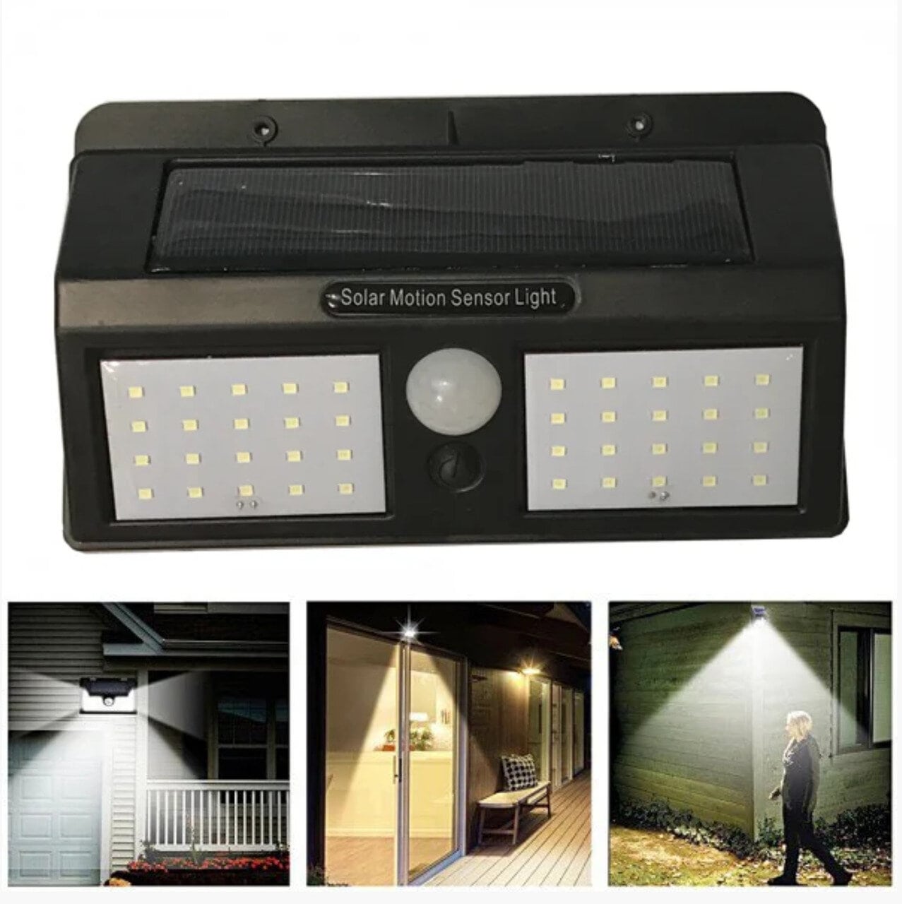 

Уличный светодиодный светильник (настенный) Solar motion sensor Light YH 818 PR2 Ave