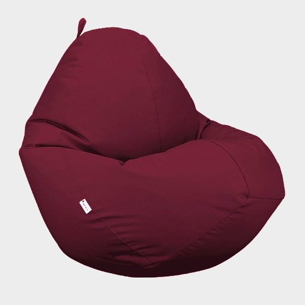 

Кресло мешок Овал Beans Bag Оксфорд Стронг 100*140 см Цвет Бордо