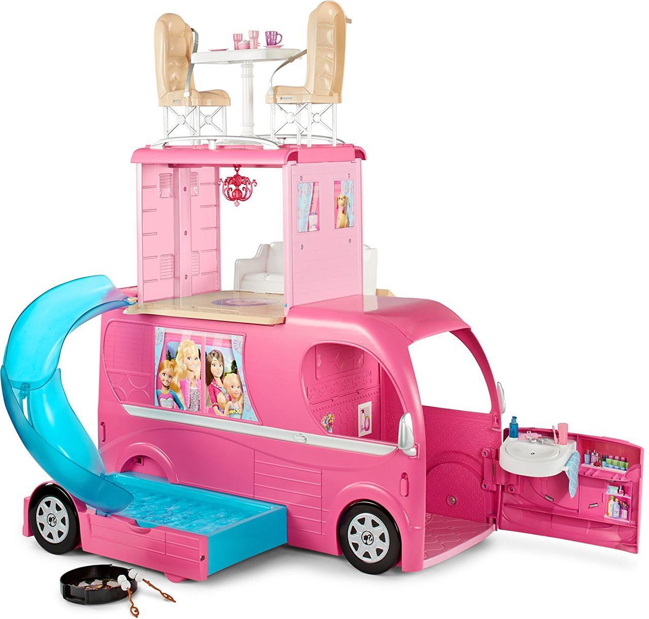 Трейлер для путешествий Барби Barbie Pop Up Camper Barbie машина дом для  Барби фургон для путешествий – фото, отзывы, характеристики в  интернет-магазине ROZETKA от продавца: DSS | Купить в Украине: Киеве,  Харькове,