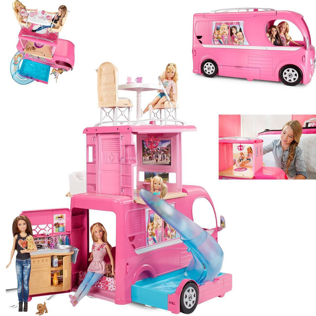 Трейлер для путешествий Барби Barbie Pop Up Camper Barbie машина дом для  Барби фургон для путешествий – фото, отзывы, характеристики в  интернет-магазине ROZETKA от продавца: DSS | Купить в Украине: Киеве,  Харькове, Днепре ...