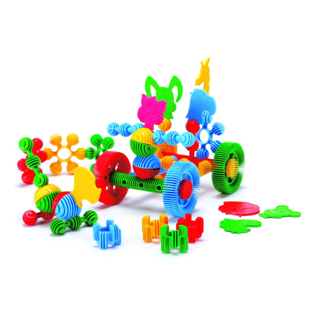

Конструктор детский Wader "Funny blocks" 72 элемента (80143)