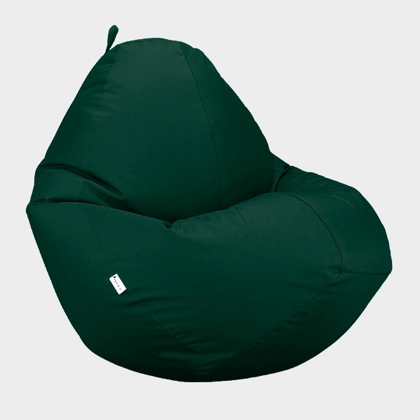 

Кресло мешок Овал Beans Bag Оксфорд Стронг 100*140 см Цвет Темно Зеленый