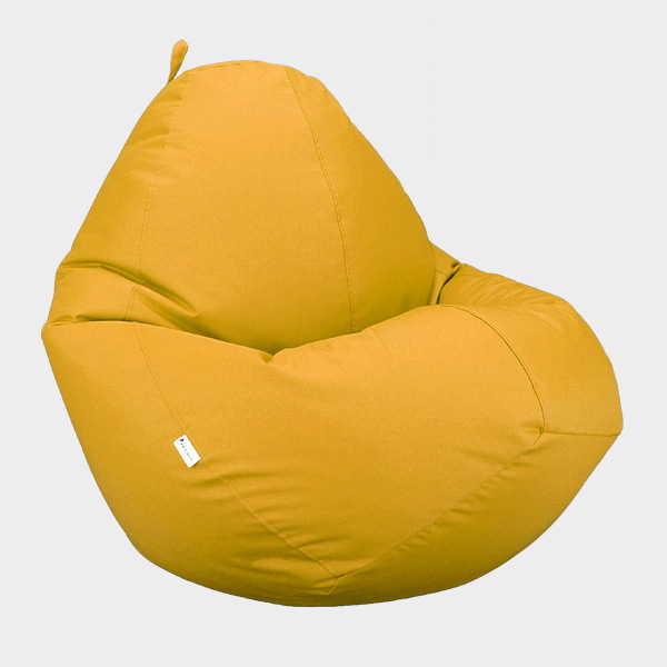 

Кресло мешок Овал Beans Bag Оксфорд Стронг 90*130 см Цвет Желтый