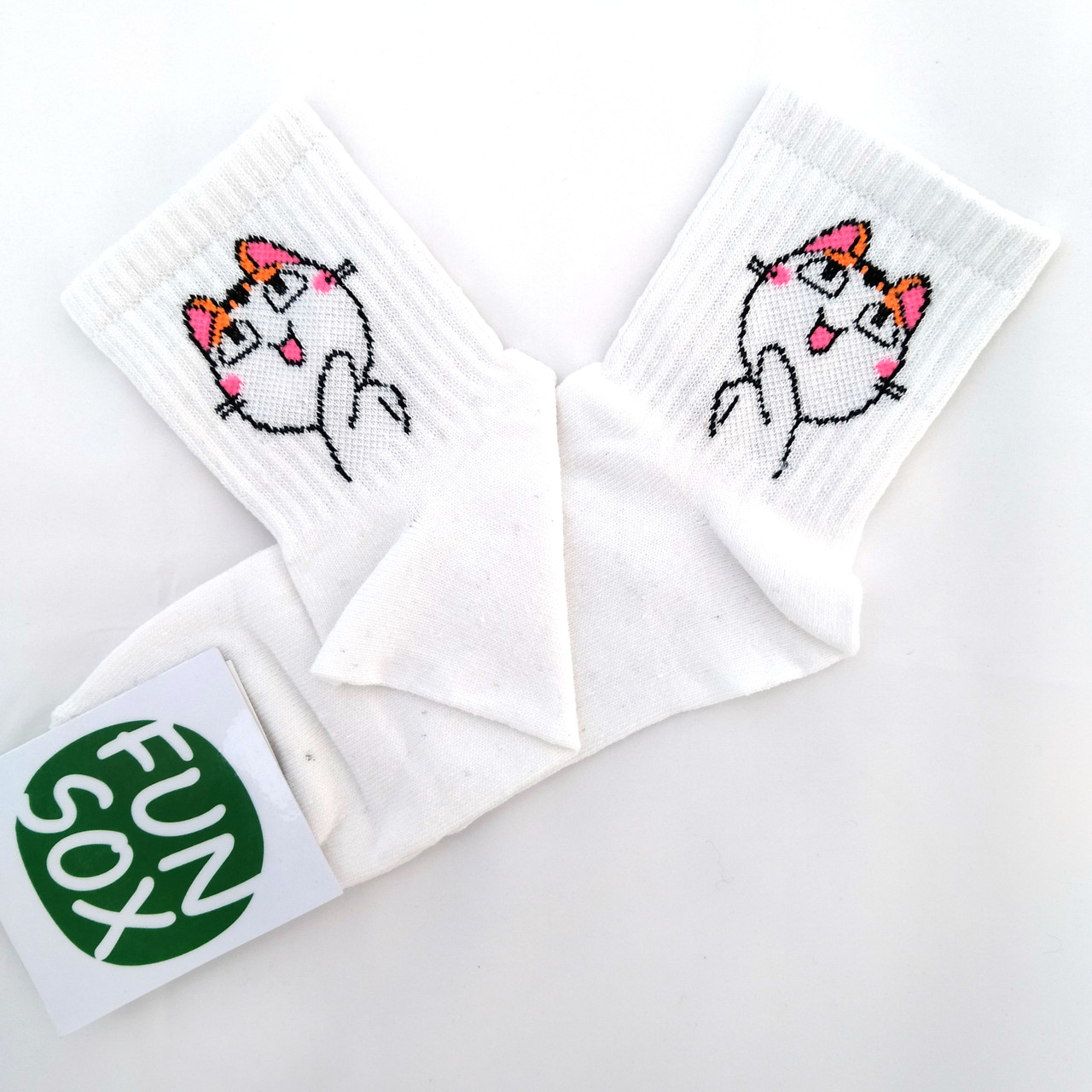 

Носки белые с принтом "Коты" Flex - (1351, Носки белые с принтом "Коты" Flex 36-40 (1351)